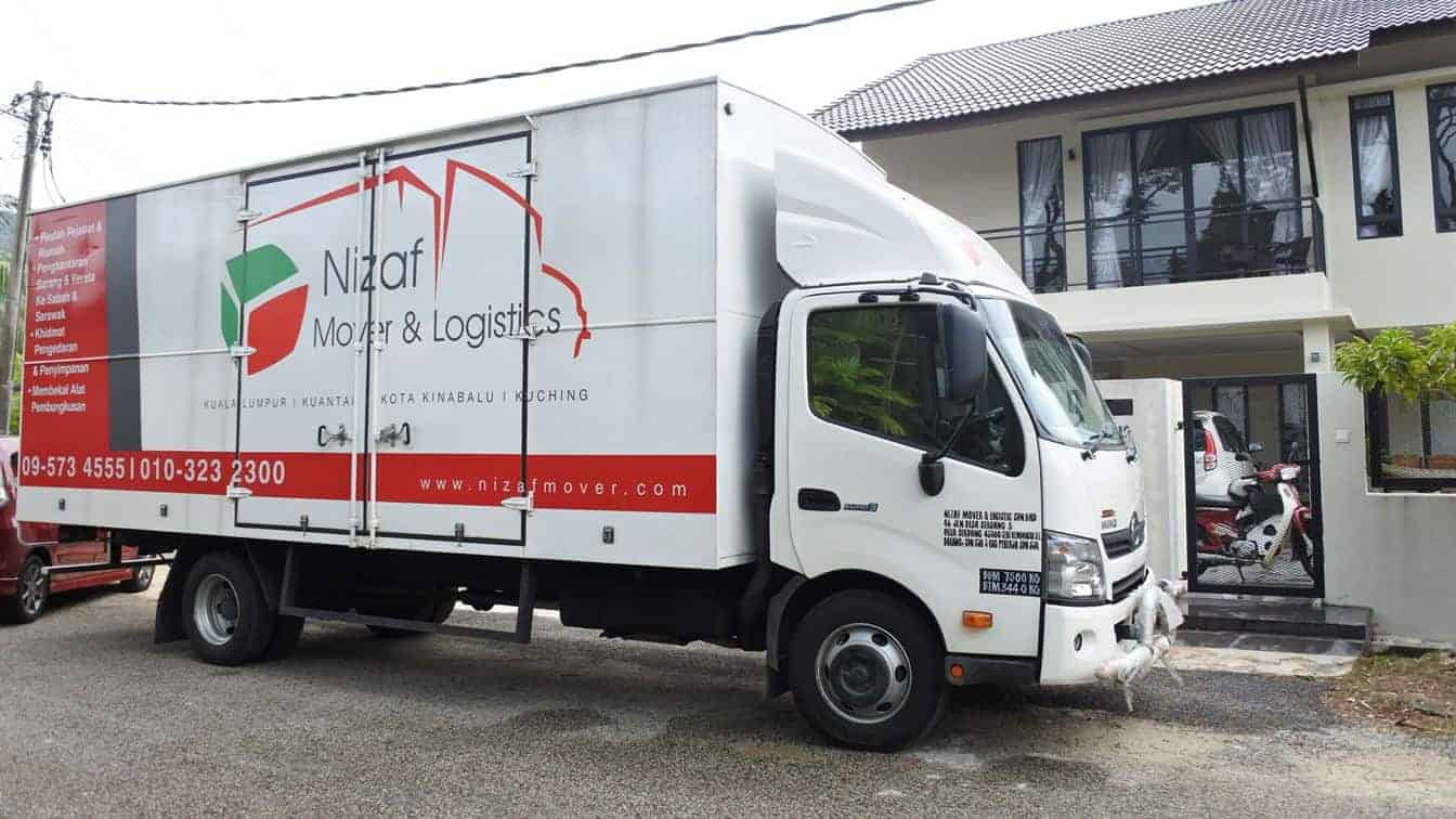 Pindah Rumah : Nizaf Mover Pakej Lengkap & Dipercayai