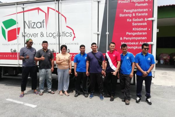 pindah rumah bersama nizaf mover9